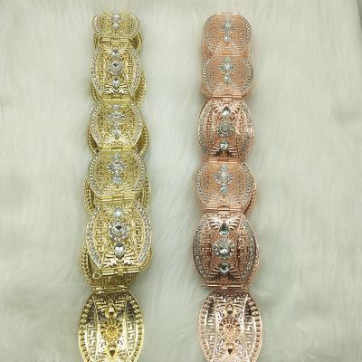 China Wholesale Free Color Matching Waist Chain Fashion Rhinestone Inlay Buckles European Belt Women Accessories Belt Bag Ocean Crystal FEDEX Metal DHL for sale