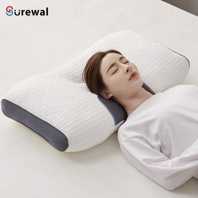 China 3D Therapy Area Soybean Fiber & Polyester Mixed Bed Sleep Pillows Super Soft Down Filling Bedding Pillows for sale