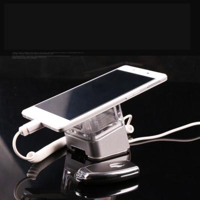 China COMER anti-theft security acrylic display holder cable locking devices for cellphone retail stores for sale