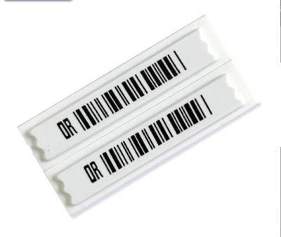 China Wholesale Security Eas 58KHz Soft Label Plastic DR Barcode Security AM Soft Label for Wine Bottle for sale