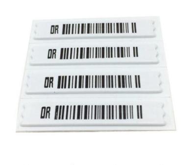 China Security anti theft am soft label dr barcode stickers label for cosmetic store for sale