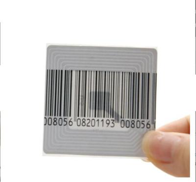 China Wholesale Cheap Eas RF 8.2MHz Adhesive Barcode Soft label for security for sale