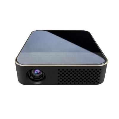 China Mini Digital Projector Lens Headlight Mobile Phone Integrated Achromatic Portable Repair Ads Internet Roof High Lumen LED Projector for sale