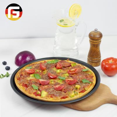 China Sustainable Round Pizza Baking Tray With Hole, Pizza Mold for sale