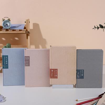 China New arrival high quality low moq promotion high quality school notebook A5 case limit book for sale