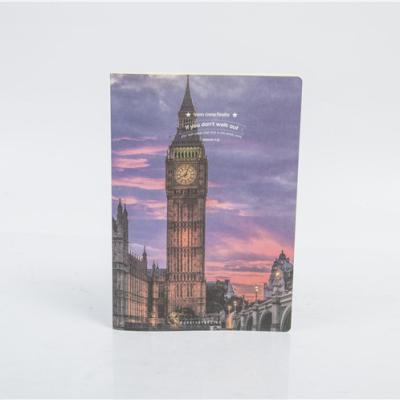 China 2023 Custom Color Softcover City Series Notebook Softcover Custom Logo Stationery Custom For Promotion for sale