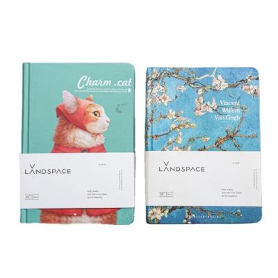 China Custom Good Quality Colorful Hardcover Notebook Flowers A4/A5/B5 Notebooks Planner with ISO FSC Certification for Promotion for sale