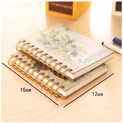 China 2023 New Customized Hardcover Color Customized Lodge Bronzing Yarn-O Notebook For Promotion for sale