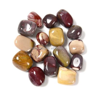 China Classic Palm Stone Opens Natural Mookaite Gemstone Healing Crystal Polished Tumbled for sale