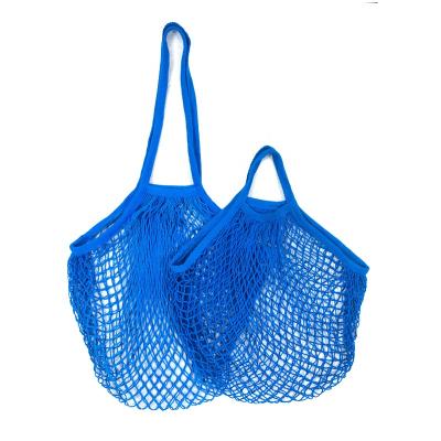 China 100% Eco-friendly Promotional Cotton Tote Shopping Net Bag Grocery Reusable Organic Bags For Vegetables Fruit for sale