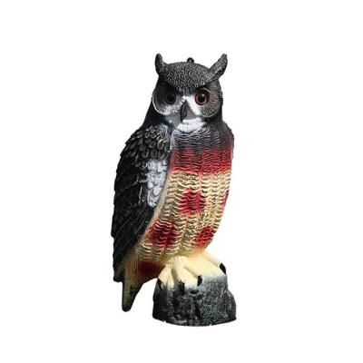 China Work Outdoor Simulation Owl Garden Outdoor Hunting Bird Hunting Big Bird Hunting Idyllic Artifact Bird Repellent Decoration Large Owl for sale