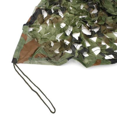 China For sun shading & to hide skin military shooting army camouflage net hunting woodlands camouflage mesh for sale