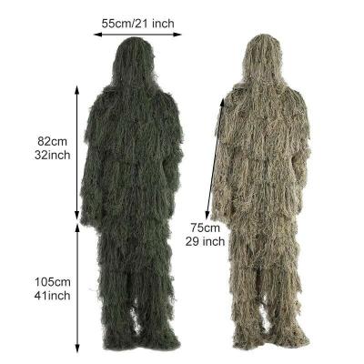 China Hunting Wildfowling / Desert Wool Camouflage Shooting Stalking Suits for sale