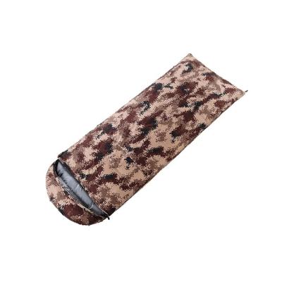 China Lightweight Water Resistant Camouflage Easily Brought Sleeping Bag For Camping for sale