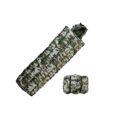 China Easily brought all season nature hike camping equipment hollow fiber sleeping bags for sale