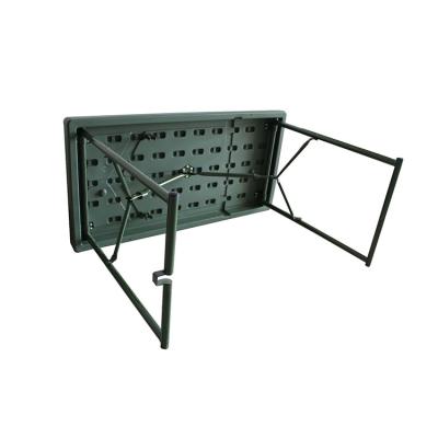 China Modern Outdoor Waterproof Stainless Steel Field Army Folding Table And Chair for sale