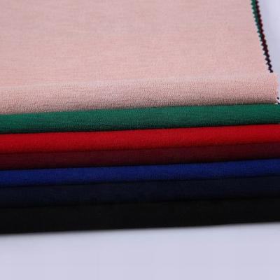 China Cheap China Stretch Double Knit Polyester Korean Foam Crepe Dory Spandex Crepe Fabric for sale