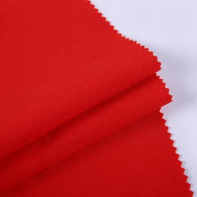 China Memory China knit double telas red poliester scuba fabric sport wear crepe polyester for sale