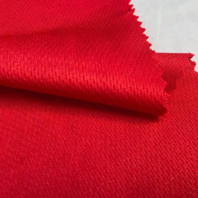 China Wholesale Bird Eye Fuse Polyester Mesh Fabric Garment Birds Eye Knitted Sportswear Mattress Fabric Textile Raw Material for sale