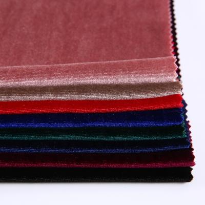 China Anti-static hot sale garment ks velvet super soft korean velvet fabric for clothes for sale