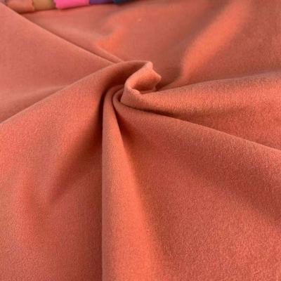 China Heat-insulation polyester spandex knitted super soft fabric high quality baby fleece fabric price per meter for sale