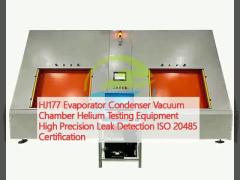 Evaporator Condenser Vacuum Chamber Helium Testing Equipment High Precision Leak Detection