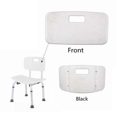 China Traditional Accessories Gray Shower Chair Backrest Shower Chair Parts for sale