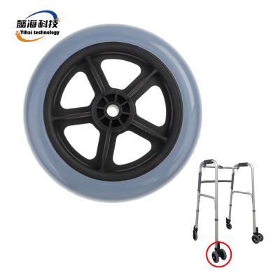 China Other PVC Caster Front Wheel 5 Inch Walker Rollator Wheel for sale