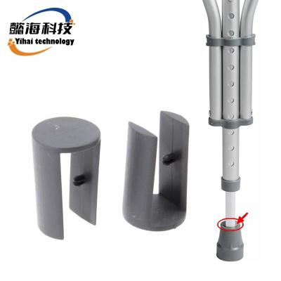 China Rehabilitation medical supplies three in one pe for crutches armpit fixed leg U-grip for sale