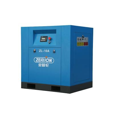 China High quality lubricated screw air compressors with good price for sale