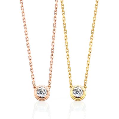 China Ladies High Quality 14K, 18k, Vintage Diamond Cultured Diamond Custom Necklace for sale