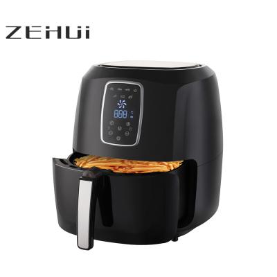 China 1800-Watt Programmable Base 7 Cooking Presets LED Touch Screen Dishwasher Safe Nonstick Air Convection Fryer à venda