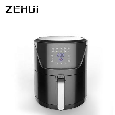 China Factory Directly New Design Digital Control No Oil Multicooker Air Fryer for sale