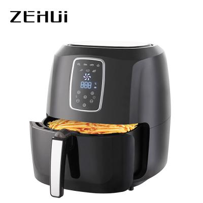 China Hot sale 1800W Personal Compact Healthy without oil 5.2L/ 5.5Quart Nonstick Basket CB ETL Deep Electrical Air Fryer en venta