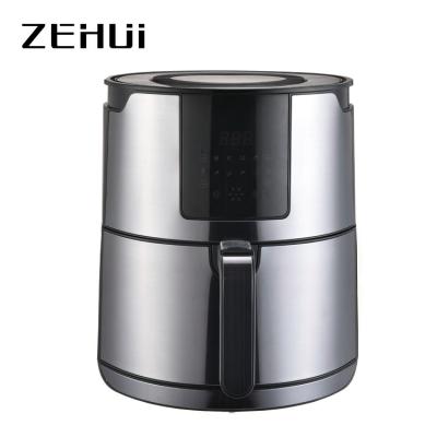 Cina Household 5.2L/6.0L Double Pan or 6.0L Single Pan High Quality New Style Design Household Digital Deep Hot Air Fryer in vendita