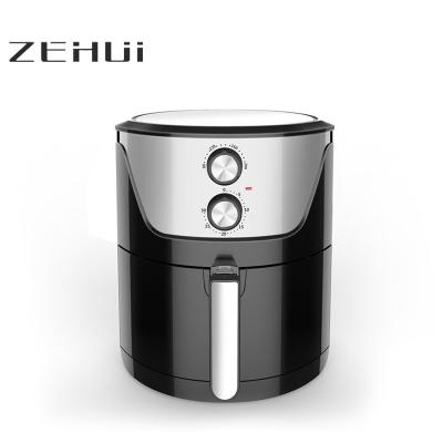 China Factory direct 2020 NEW HOT 4L 4.5L 6L 6.5L airfryer deep fryer with stainless steel panel Te koop