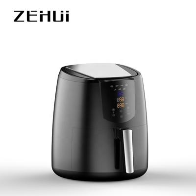 China Home use Digital Touchscreen Deep Air Fryer Oven Oil Free 1400W 3.2L GS CE ETL INMETRO Listed Te koop