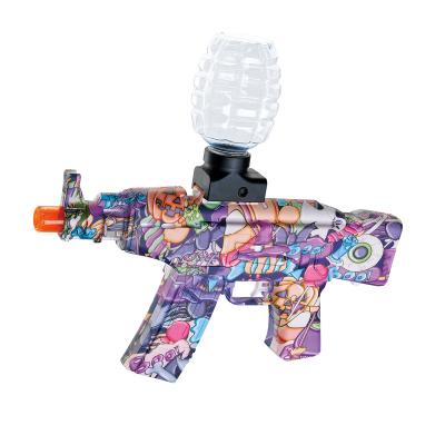 China Toy Top Fashion Electric AKM47 Full Auto Electronic Rechargeable Gel Ball Water Splash Ball Gun for Adult Kids Boys for sale