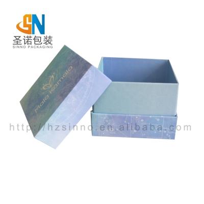 China Recycled Materials Custom Printing White Decorative Cardboard Paper Box Paper Box Cosmetic Package Box for sale