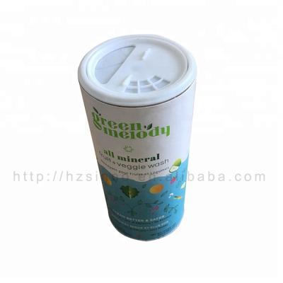 China 2020 Hot Selling Talcum Powder Custom Cardboard Tube Packaging For Talcum Sifter Lid Paper Powder Containers for sale