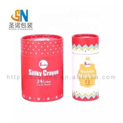 China Doll Food Gift Glass Paper Canister Tube Packaging Paper Material Packaging For Bottle for sale