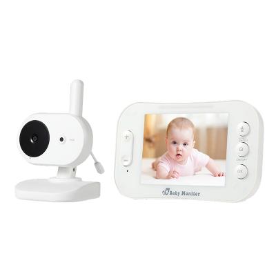 China Popular Music Player 3.5 Inch Built In Microphone / Speaker Baby Camera For Baby Home Baby Monitor for sale