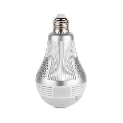 China Indoor PAN-TILT Bulb Design Home Security Camera Single Bulb Camera for sale