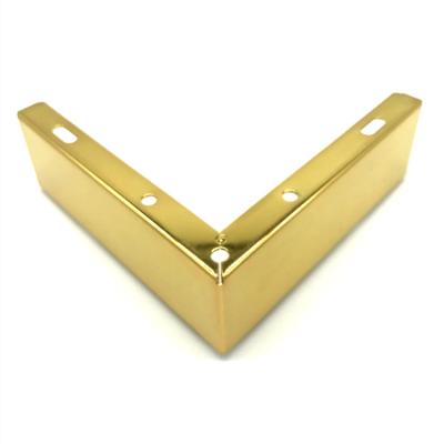 China New Modern Hot Furniture Model Longer Triangle Color Sofa Gold Leg for sale