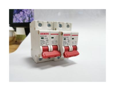 China Plastic DC Fine Plastic Mini Circuit Breaker 100-240V,metal 1year Baikong,baikong quality custom white,customized for sale