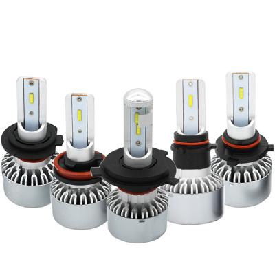 China Car Led Headlight H1 H4 H7 H11 9005 HB3 9006 HB4 LED CSP 1860 8000LM Chip 60W Super Bright 8000LM High Quality Automotive Headlight for sale