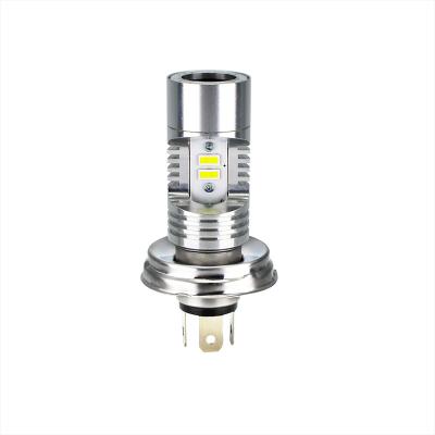 China Car Truck Led Headlight Auto Lighting System H4 H6 BA20D P45T Led Motorcycle Headlight Bulbs With Angel Eyes Light Beam Car Bus Headlight AC12-30V DC12-48V 25W 5000LM Hi/Lo for sale