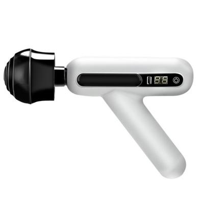 China Body Mini Portable USB Rechargeable Electric Fascia Gun Muscle Relaxation Massager for sale