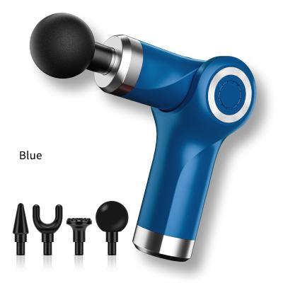 China 2021 Brushless New Folding Mini Massage Gun Hand Held Deep Muscle Massage Gun for sale