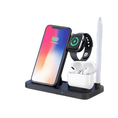 China W31 Multifunctional Smart Charger Station Wireless Dock Three-in-One Wireless Charging Base, Fast Charging Cell Phones, Watches and Earphones at the Same Time for sale